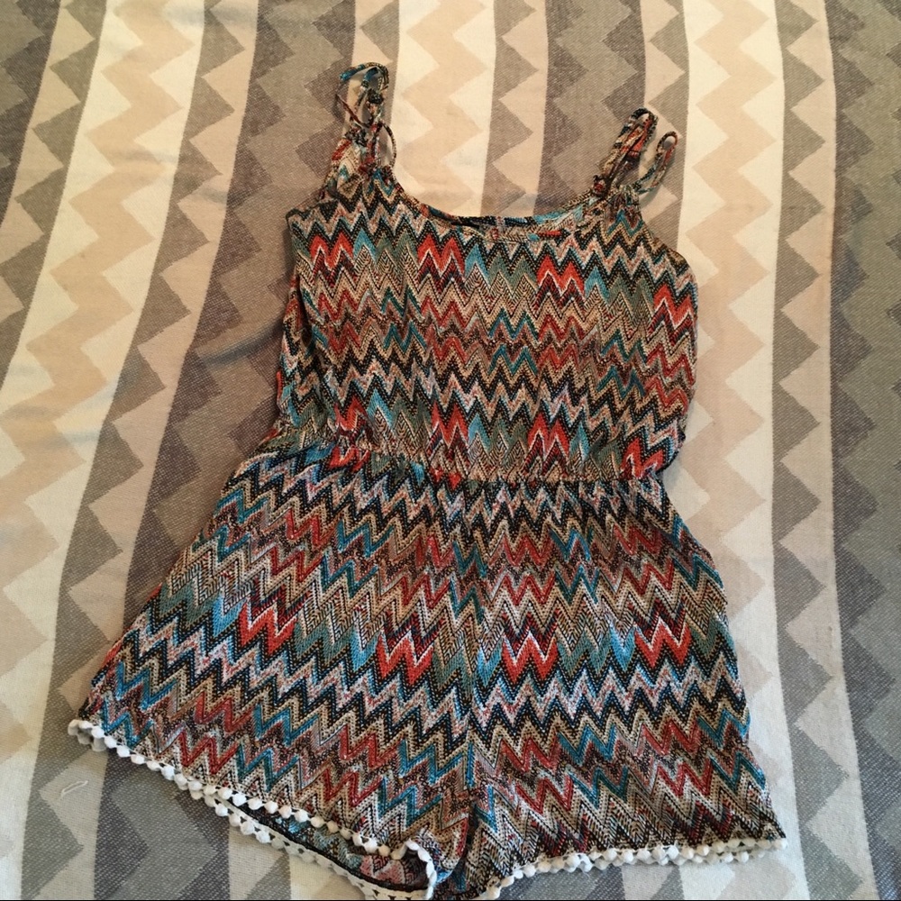 Multi Colored Romper